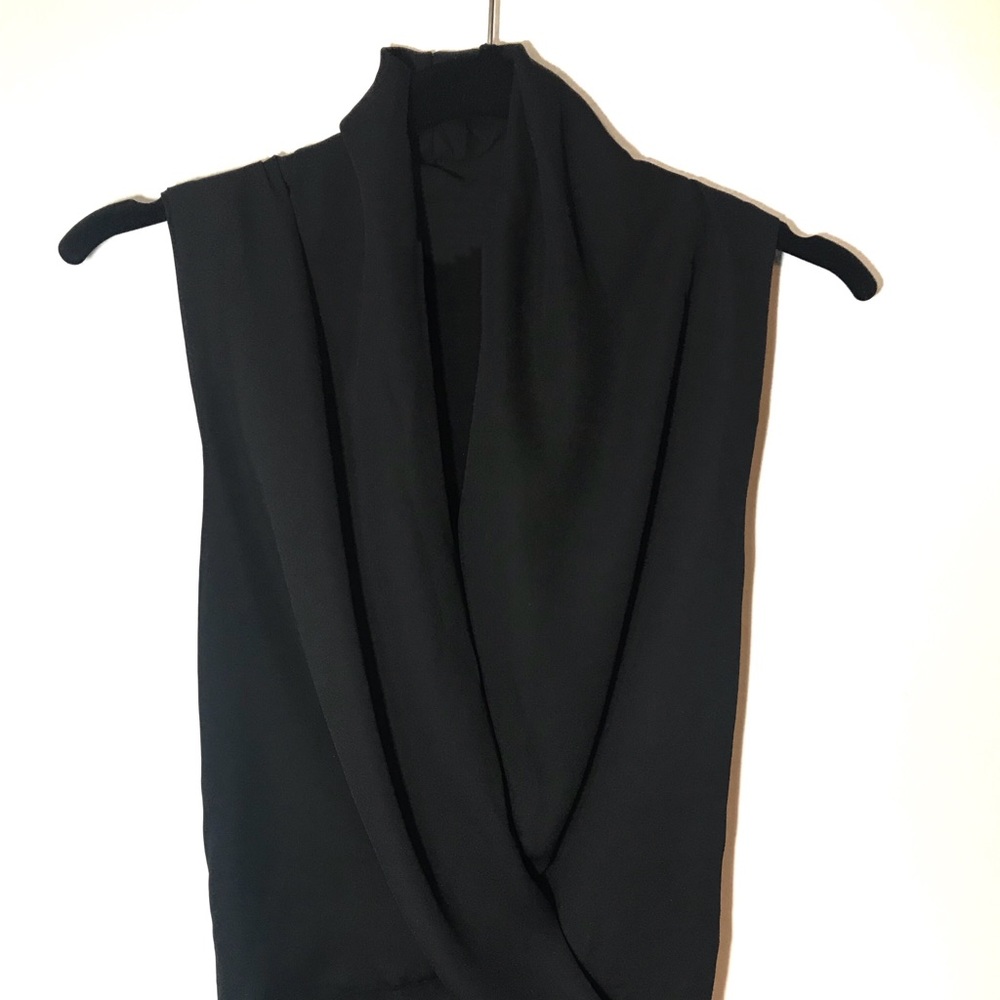 LAST 1▪️Black Chantelle Drape Bodysuit - Picture 4 of 5